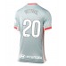 Maillot de foot Atletico Madrid Axel Witsel #20 Extérieur vêtements Femmes 2024-25 Manches Courtes